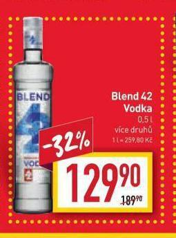 Billa Blend 42 vodka nabídka