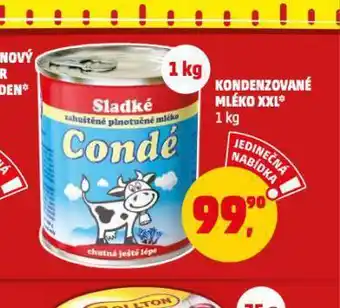 Penny Market Kondenzované mléko xxl nabídka