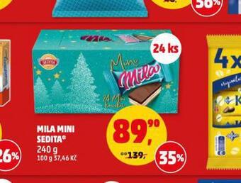 Penny Market Mila mini sedita nabídka