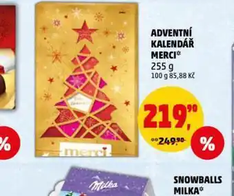 Penny Market Merci adventní kalendář nabídka