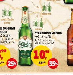 Penny Market Pivo starobrno medium nabídka