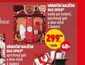 Penny Market Old spice vánoční balíček nabídka
