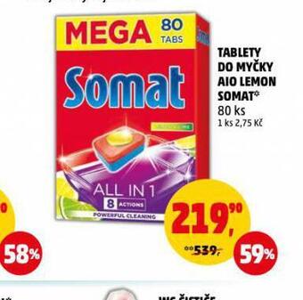 Penny Market Somat tablety do myčky nabídka