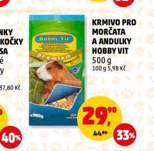 Penny Market Hobby vit krmivo pro andulky nabídka