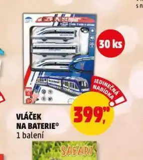 Penny Market Vláček na baterie nabídka