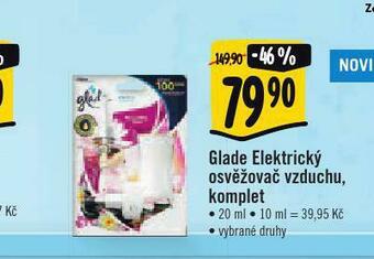 Albert Glade elektrický osvěžovač vzduchu nabídka