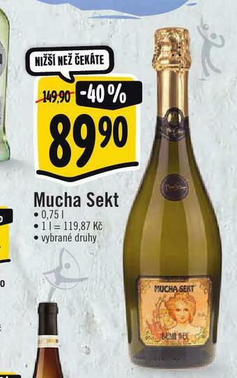 Albert Mucha sekt nabídka