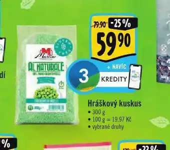 Albert Hráškový kuskus nabídka