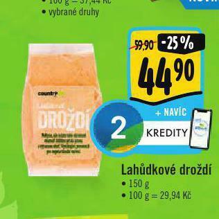 Albert Lahůdkové droždí nabídka