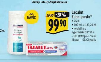 Albert Lacalut zubní pasta nabídka
