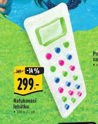 Albert Nafukovací lehátko nabídka