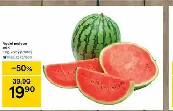 Tesco Meloun vodní mini nabídka