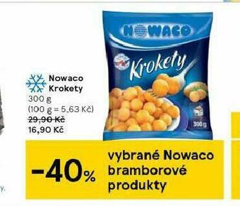 Tesco Nowaco krokety nabídka