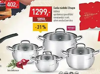Globus Sada nádobí shape nabídka