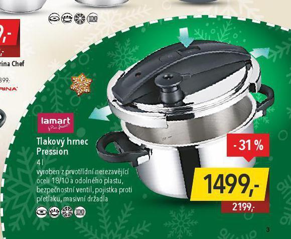 Globus Tlakový hrnec pression 4l nabídka