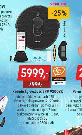 Globus Robotický vysavač sencor nabídka