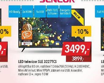 Globus Led televizor sencor 80 cm nabídka
