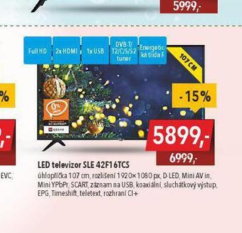 Led televizor sencor 107 cm