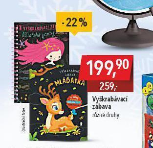 Globus Vyškrabávací zábava nabídka