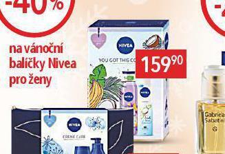 Globus Nivea vánoční balíček nabídka