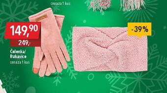 Globus Čelenka / rukavice nabídka