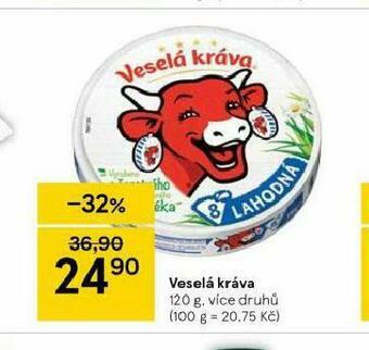 Tesco Sýr veselá kráva nabídka
