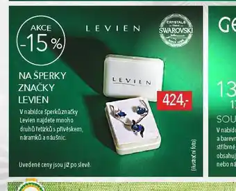Globus Šperky značky levien nabídka