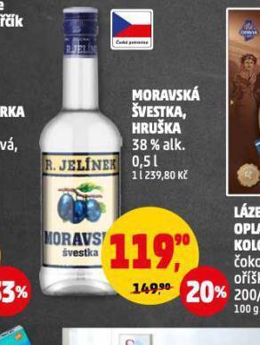 Moravská švestka, hruška