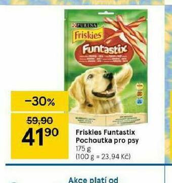 Tesco Friskies funtastic pochoutky pro psy nabídka
