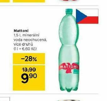 Tesco Mattoni nabídka