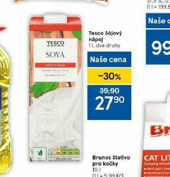 Tesco Tesco sójový nápoj nabídka