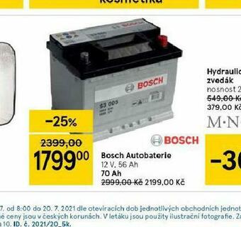 Tesco Bosch autobaterie 56 ah nabídka