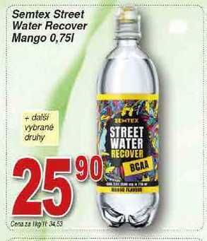Hruška Semtex street water recover mango 0,75l nabídka
