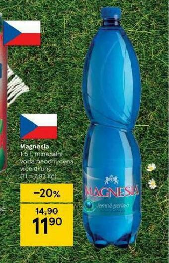 Tesco Magnesia nabídka