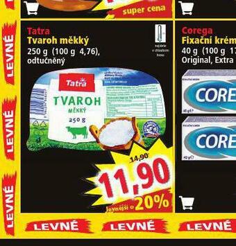 Norma Tatra tvaroh měkký nabídka