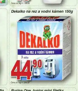 Dekalko na rez a vodní kámen