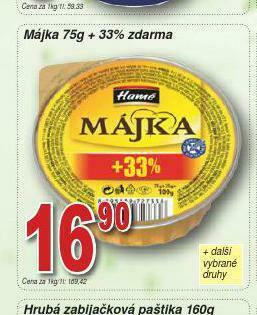 Lidl Májka nabídka