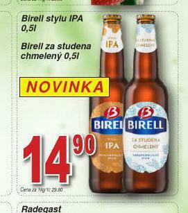 Lidl Birell nealkoholické pivo nabídka