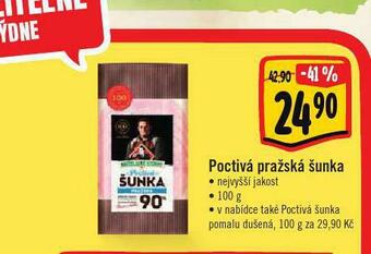 Albert Poctivá pražská šunka nabídka