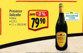 Albert Prosecco solicello nabídka