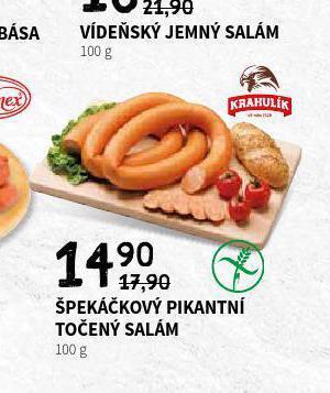 Terno Špekáčkový pikantní točený salám nabídka
