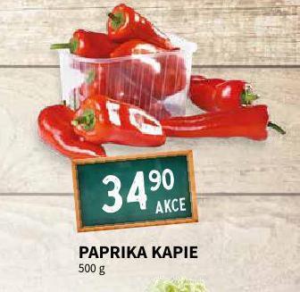 Terno Paprika kapie nabídka