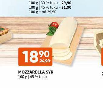Terno Mozzarella sýr nabídka