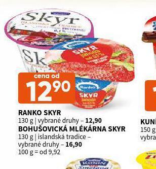 Terno Bohušovická mlékárna skyr nabídka