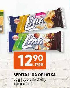 Terno Sedita lina oplatka nabídka