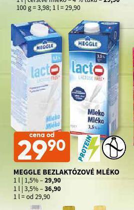 Terno Meggle bezlaktózové mléko 1,5% nabídka