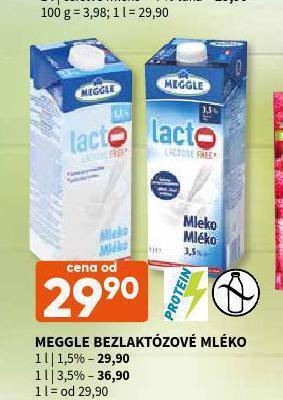 Terno Meggle bezlaktózové mléko 3,5% nabídka