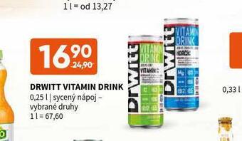 Terno Drwitt vitamin drink nabídka