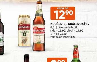 Terno Pivo krušovice 12 královský ležák nabídka