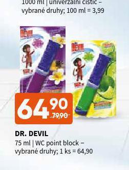 Terno Dr. devil wc point block nabídka